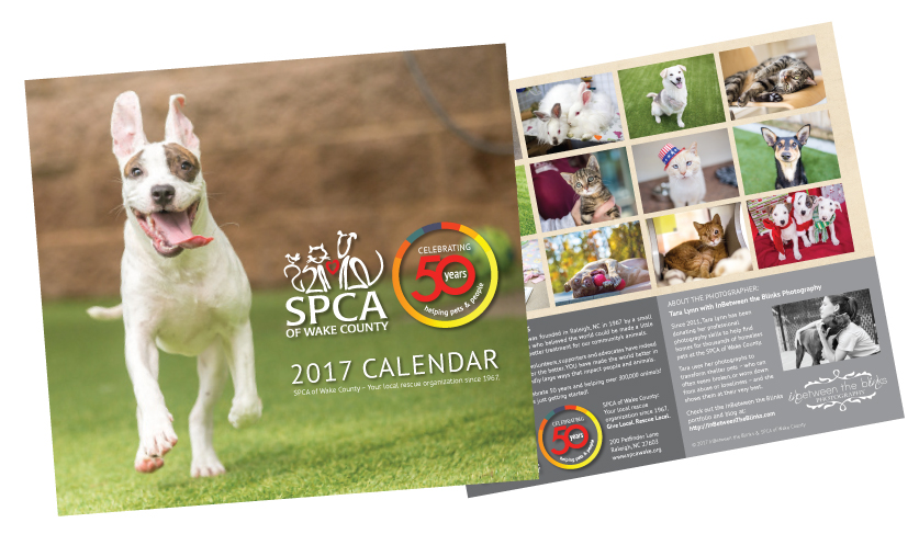 2017 SPCA of Wake County Calendar